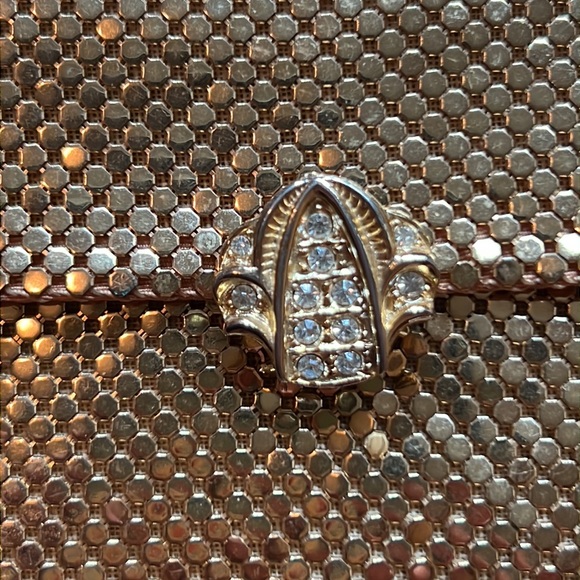 Vintage Whiting & Davis Gold Mesh Small Clutch - Picture 2 of 8